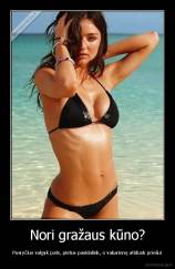 Nori gražaus kūno? - Pusryčius valgyk pats, pietus pasidalink, o vakarienę atiduok priešui