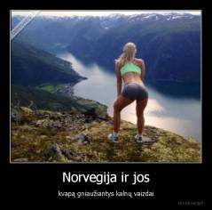 Norvegija ir jos - kvapą gniaužiantys kalnų vaizdai