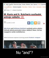 Nu "and"? - 