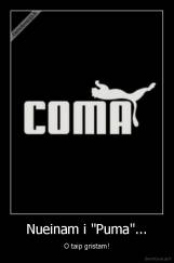 Nueinam i "Puma"... - O taip gristam!
