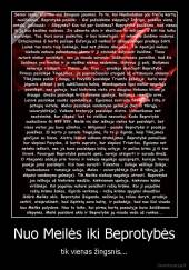 Nuo Meilės iki Beprotybės - tik vienas žingsnis...