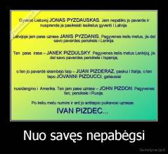 Nuo savęs nepabėgsi - 