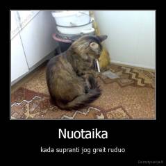 Nuotaika - kada supranti jog greit ruduo