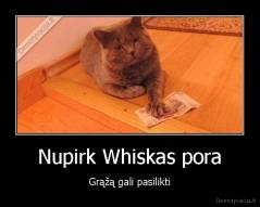 Nupirk Whiskas pora - Grąžą gali pasilikti