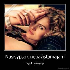 Nusišypsok nepažįstamajam - Tegul pasvajoja