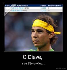 O Dieve,  - ir vėl Džokovičius....