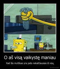 O aš visą vaikystę maniau - Kad šis multikas yra pats nekalčiausias iš visų