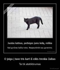 O jeigu į tave tris kart iš eilės trenkia žaibas - Tai tik atsitiktinumas