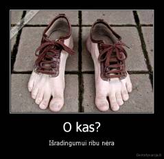 O kas? - Išradingumui ribu nėra