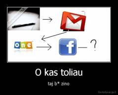 O kas toliau - taj b* zino