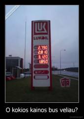 O kokios kainos bus veliau? - 