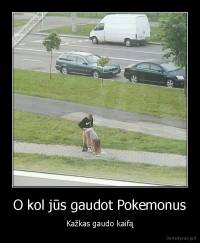 O kol jūs gaudot Pokemonus - Kažkas gaudo kaifą