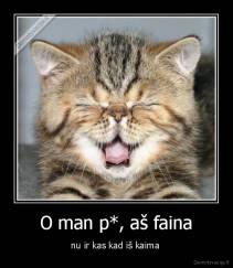 O man p*, aš faina - nu ir kas kad iš kaima 