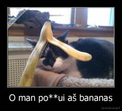 O man po**ui aš bananas - 