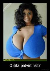 O šita patvirtinsit? - 