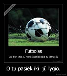 O tu pasiek iki  jū lygio. - 