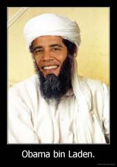 Obama bin Laden. - 
