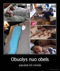 Obuolys nuo obels - paprastai toli nerieda