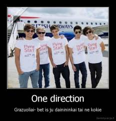 One direction - Grazuoliai- bet is ju dainininkai tai ne kokie