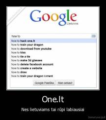 One.lt - Nes lietuviams tai rūpi labiausiai