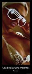 One.lt soliariumo mergytės - Nebaisu? 