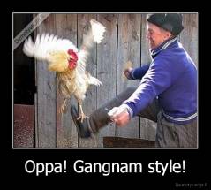 Oppa! Gangnam style! - 