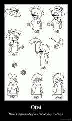 Orai - Nenuspėjamas dalykas taipat kaip moterys