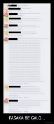 PASAKA BE GALO... - 