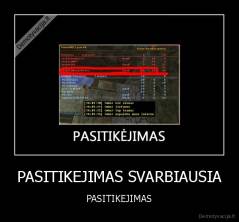 PASITIKEJIMAS SVARBIAUSIA - PASITIKEJIMAS