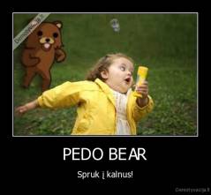 PEDO BEAR - Spruk į kalnus!
