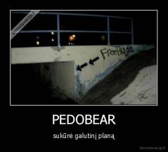 PEDOBEAR - sukūrė galutinį planą
