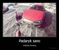 Padaryk savo - mažutei dovaną