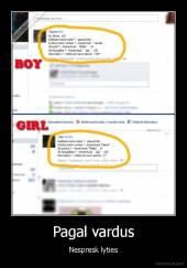 Pagal vardus - Nespresk lyties