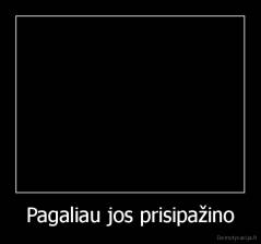 Pagaliau jos prisipažino - 