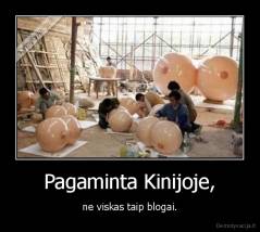 Pagaminta Kinijoje, - ne viskas taip blogai.