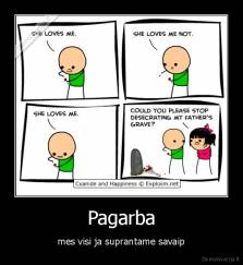 Pagarba - mes visi ja suprantame savaip