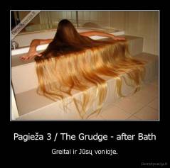 Pagieža 3 / The Grudge - after Bath - Greitai ir Jūsų vonioje.
