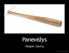 Panevėžys - Staigiai i kauną