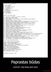 Paprastas būdas - sužinoti visą tiesą apie save