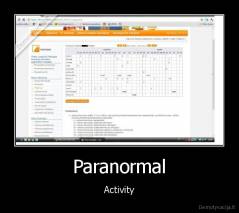 Paranormal - Activity