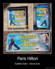 Paris Hilton - Aukštai šoksi - žemai krisi