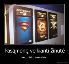 Pasąmonę veikianti žinutė - Ne... nieko nematau...