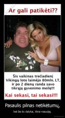 Pasaulis pilnas netikėtumų, - bet šie du dalykai, tikrai nesusiję.