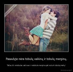 Pasaulyje nėra tobulų vaikinų ir tobulų merginų. - Tačiau tik netobulas vaikinas ir netobula mergina gali sukurti tobulą meilę !