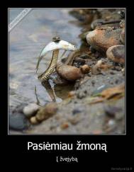 Pasiėmiau žmoną - Į žvejybą