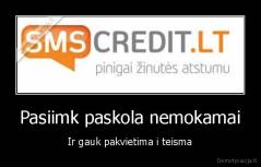 Pasiimk paskola nemokamai - Ir gauk pakvietima i teisma