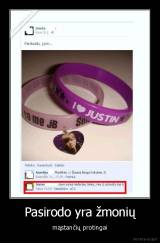 Pasirodo yra žmonių - mąstančių protingai