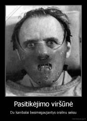 Pasitikėjimo viršūnė - Du kanibalai besimėgaujantys oralinu seksu