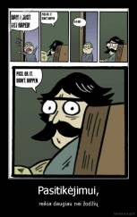 Pasitikėjimui, - reikia daugiau nei žodžių