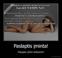 Paslaptis įminta! - Daugiau jokio antsvorio!